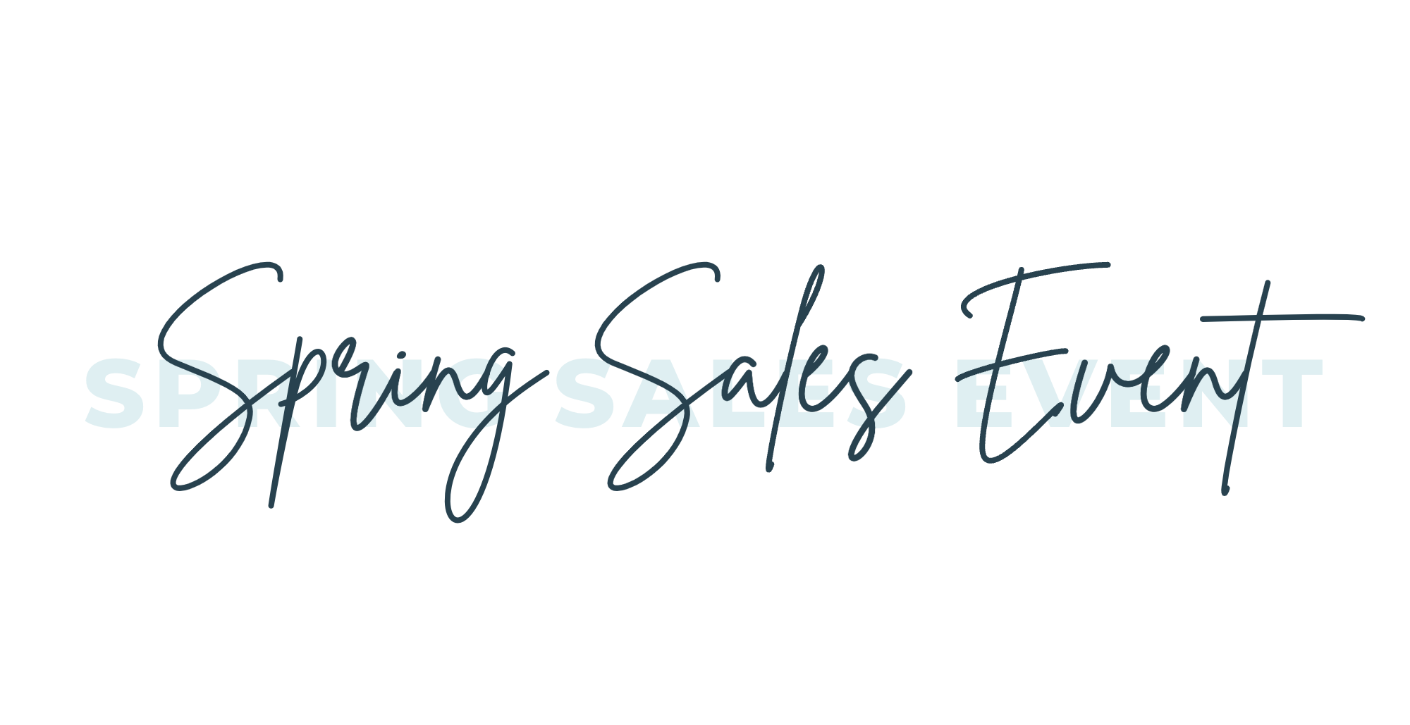 Spring Sales Title